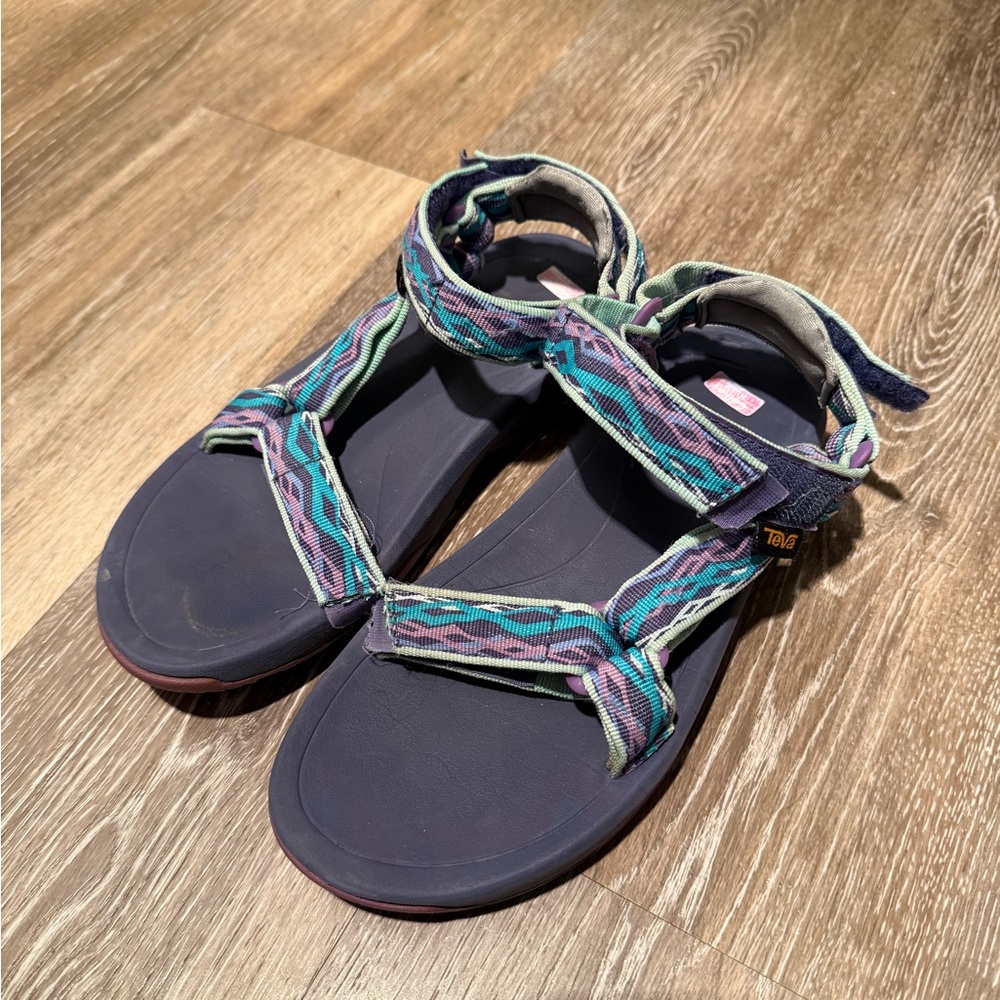 Teva Women's Blue and Purple Sandals
